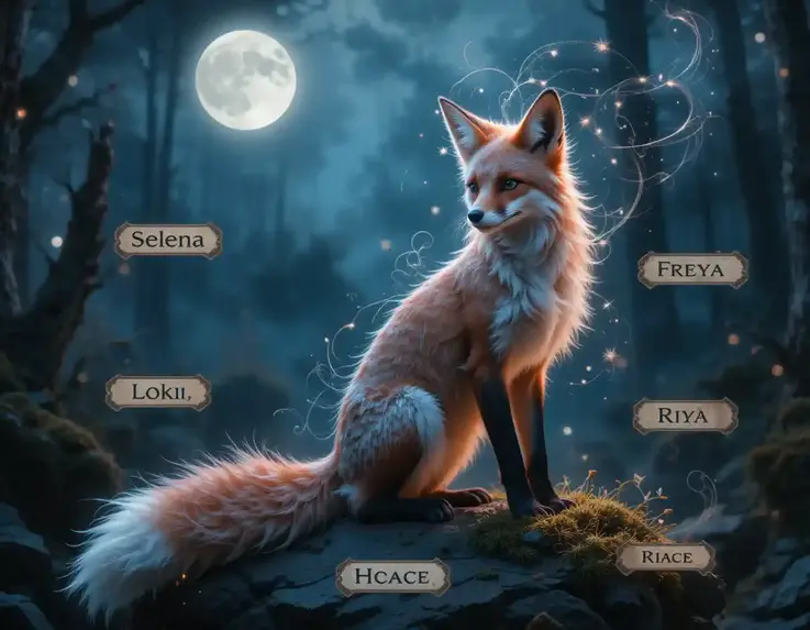 Mythical Fox Names Female